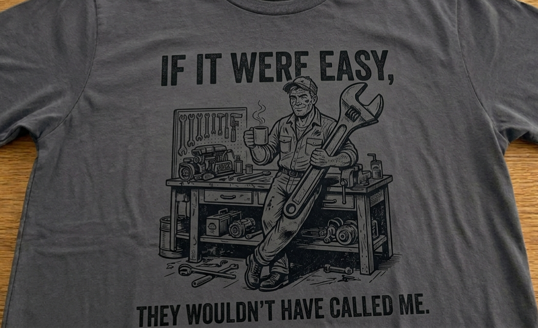 If It Were Easy, They Wouldn't Have Called Me Tee