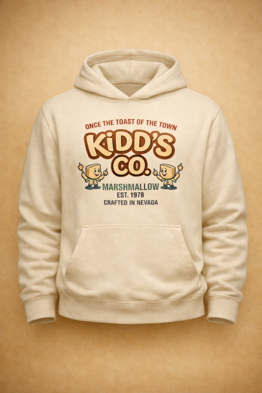 Kidd's Co. Marshmallow Hoodie