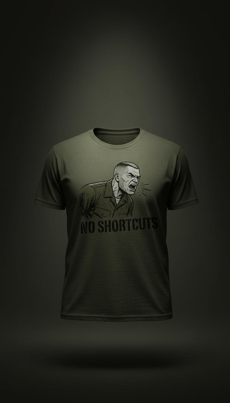 No Shortcuts Tee